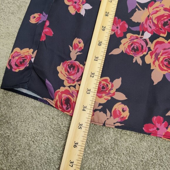 Trendyol Women's Floral Midi Dress Size EU 40 Vintage Inspired Ruffled Boho - Picture 11 of 13